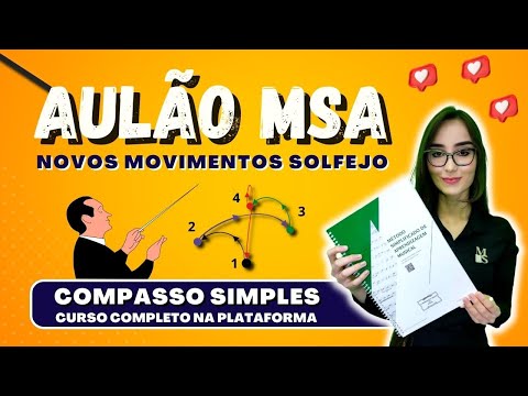 Aulão MSA #03 - Novos Movimentos (Solfejo) MSA | Music Studio Online