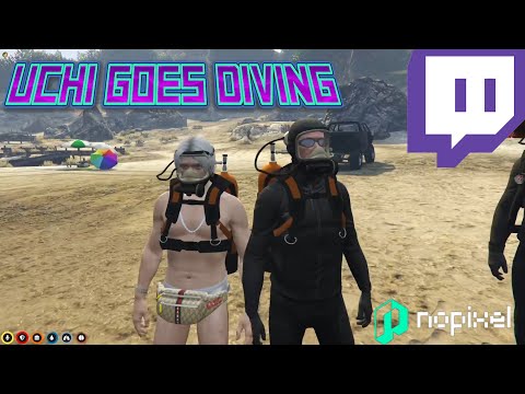 Uchi Goes Diving | Chang Gang | Gta RP NoPixel 3.0 | Cyr VOD (03/10/2021 Part 2)