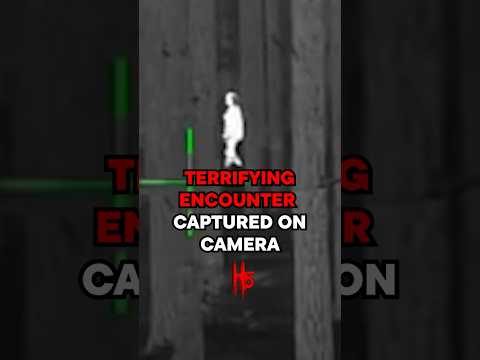 TERRIFYING ENCOUNTER Captured on camera!? 😱 #scary #shorts #ghost
