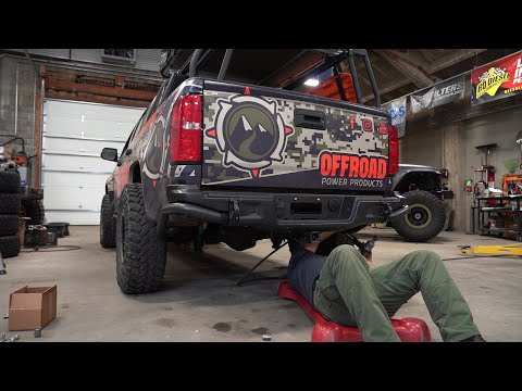 AEV Rear Bumper install