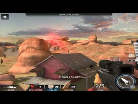 Kill Shot Bravo Region 20 Primary Mission 15 - Survive for 60 seconds