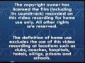 Paramount Home Entertainment 2000 2003 Warning Scroll