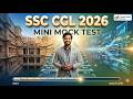 SSC CGL 2026 90 Days Mini Mock Test Day 5 Of 90