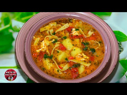 Ciorba de Cartofi cu Taietei fara Carne Simpla dar Gustoasa Retete de Ciorba