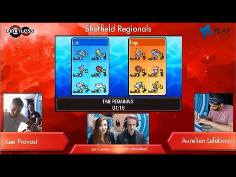 Pokémon VGC 2018 Sheffield Regional Top 4A - Lee Provost vs Aurelien Lefebvre