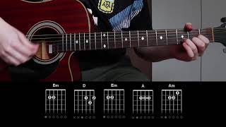 Feels Like We Only Go Backwards - Tame Impala (Tutorial Guitar Lesson Tab)