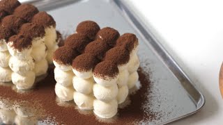 티라미수 아이스크림 만들기 Tiramisu Ice Cream Recipe | 한세 HANSE