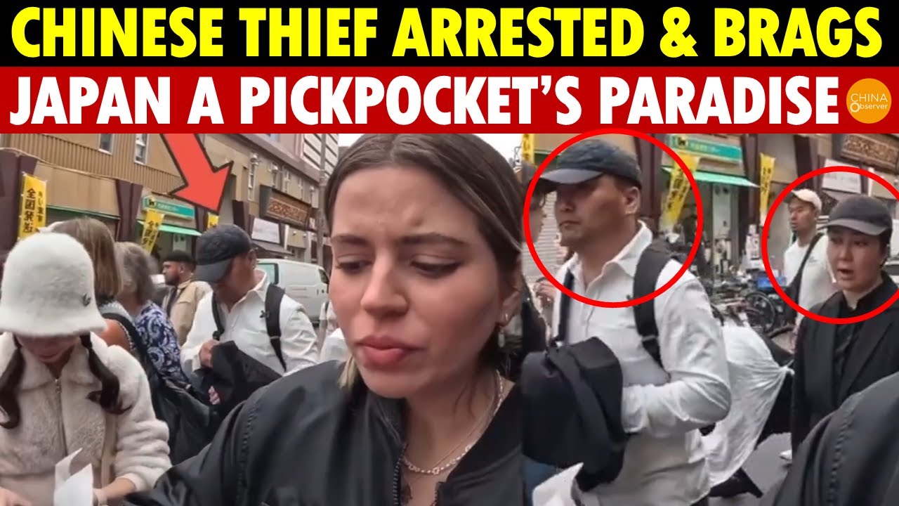 Chinese Thief Caught in Japan Brags: Japan’s Poor Security is Heaven for Pickpockets