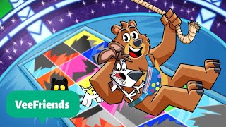 Swing or Sink? Maze Escape Challenge! + More | VeeFriends 🐈‍⬛ | Cartoon Video Compilation