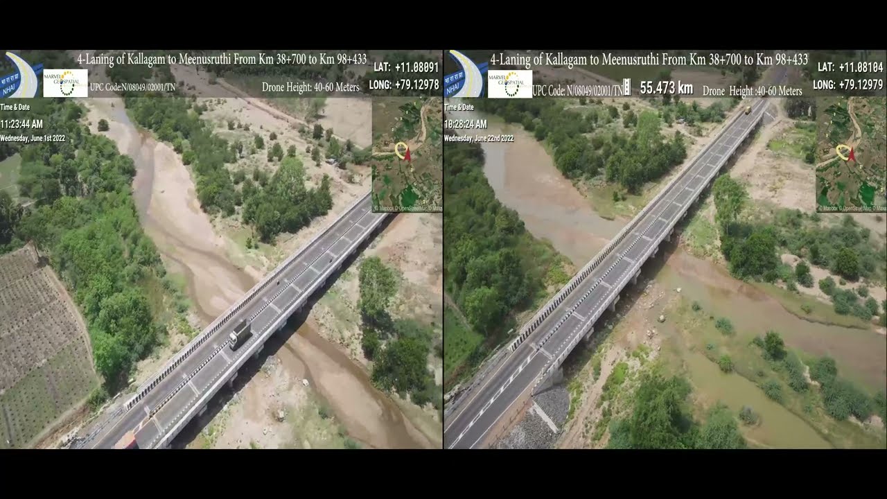 Kallagam to Meensurutti Side By Side Part 03 June 2022