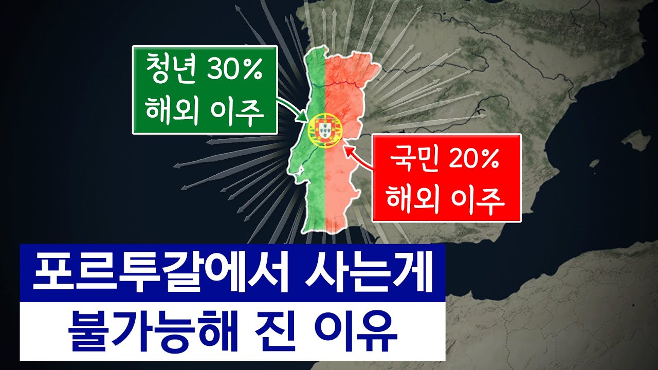 청년 30%가 떠나고 있다고? ㄷㄷ 살기 힘들어졌다는 포르투갈 근황