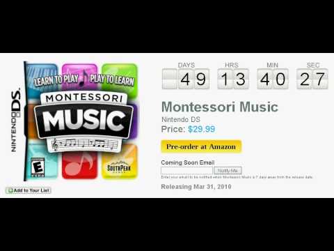 Montessori Music Nintendo DS