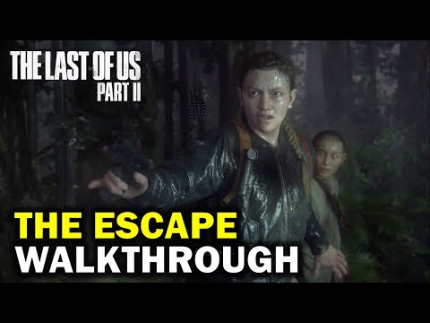 The Escape Walkthrough | The Last Of Us Part 2 Stealth Gameplay