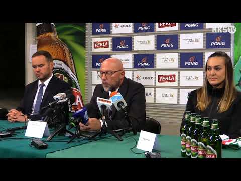 Konferencja prasowa: Perła sponsorem tytularnym MKS