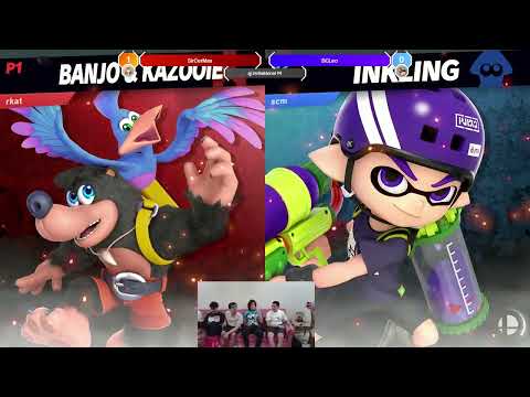 BCLeo (Banjo & Kazooie) vs SirCerMax (Inkling) - ajvitational #4  - Losers Round 2