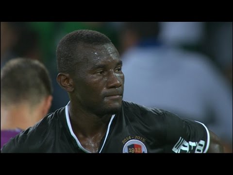 Goal Jean-Jacques PIERRE (74' csc) / AS Saint-Etienne - SM Caen (1-0) - (ASSE - SMC) / 2014-15