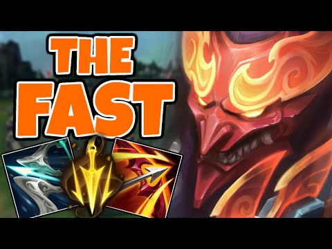 I played JHIN MID with "THE FAST" BUILD. No one can outrun THE FAST. | 12.9 - League of Legends