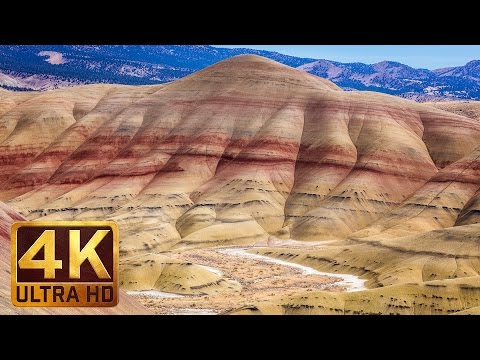 Breathtaking Painted Hills, Oregon - 4K Nature Documentary Film