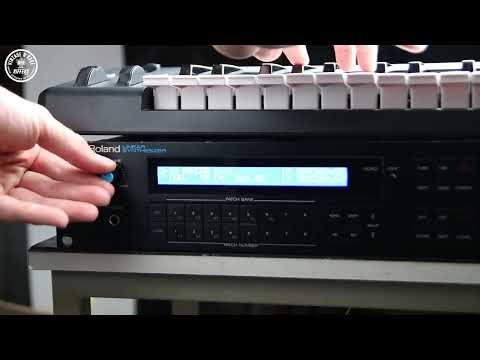 Roland D-550 (Roland D-50 Module) Digital Rack Module | Vintage D550 Rackmount Synth from Late 80s