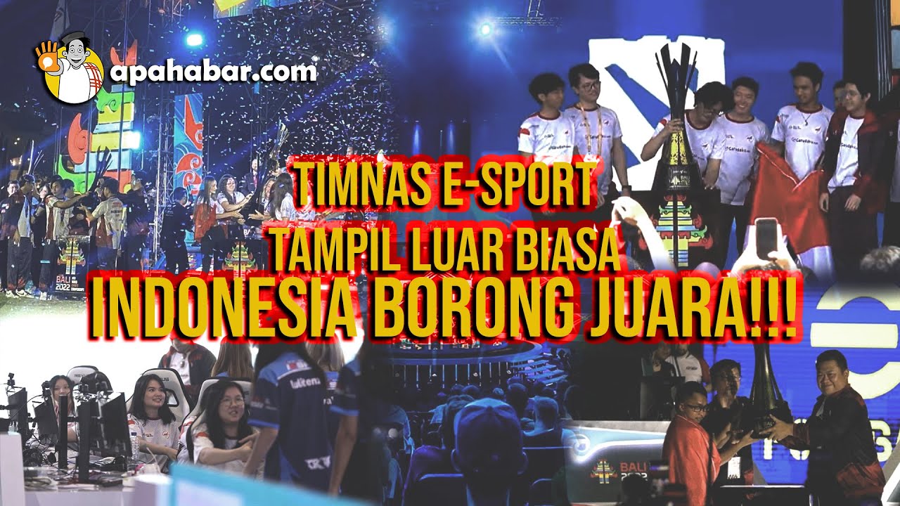 INDONESIA WINS THE OVERALL CHAMPION AT IESF BALI 2022, 3 GOLDS AND 1 BRONZE!