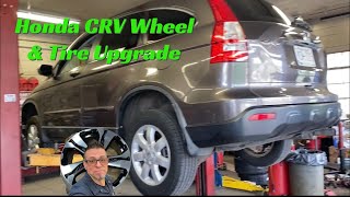 Honda CRV Wheel & Tire upgrade.
