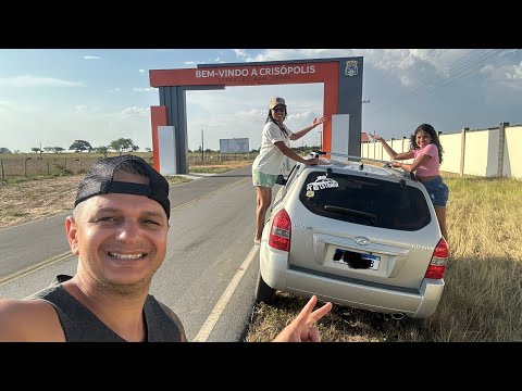 VIAGEM DE CARRO Saindo de RIO REAL-BA, BR-101, BA-233 ACAJUTIBA x CRISÓPOLIS BR-110 até OLINDINA-BA.