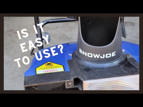 Light Up Your Winter: Snow Joe SJ623E 18-Inch Electric Snow Blower with Headlight