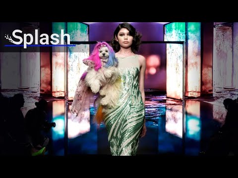 ANTHONY RUBIO Couture Fashion Show WITH DOGS 4K / LA Fashion Week 2023