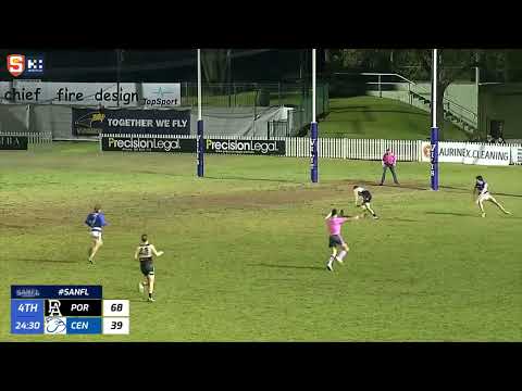 Rd 16 SANFL Snapshot - Port's Orazio tackles & goals in one-on-one duel