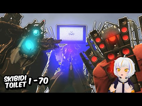 Skibidi Toilet Completo (1-70) | ChuyMine REACCIONA a DaFuq!?Boom!