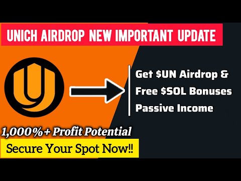 UNICH Airdrop: Turn $UN into 1000%+ Profit in the Bull Run! Free SOL Passive Income