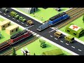 Railroad Crossing Mania Crazy Traffic Vs Trains Train Games School Gameplay 13