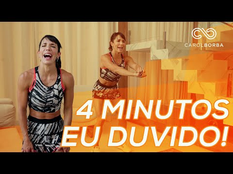 4 Minutos para Tonificar as Coxas - Carol Borba
