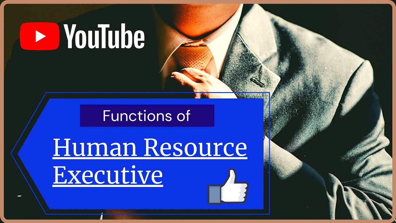 Roles & Responsibilities of HR Executive | HR executive job description | HR executive skills