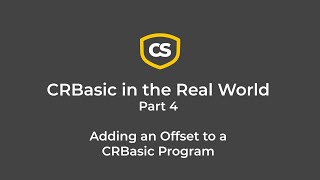 crbasic in the real world part 4: offsets