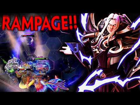 RAMPAGE!! EPIC GAME RANK 8 GRANDMASTER INVOKER + Nigma.iLTW FACELESS VOID