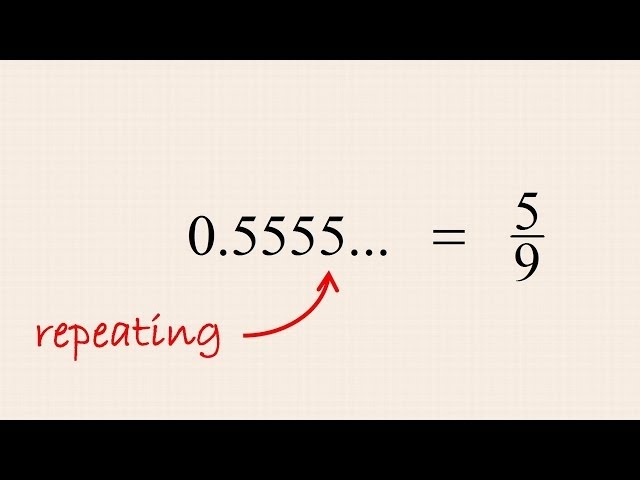 【How to】 Convert Recursive Decimal To Fraction