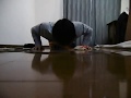Hold+300 Push ups in one set ホールド+腕立て伏せ300回