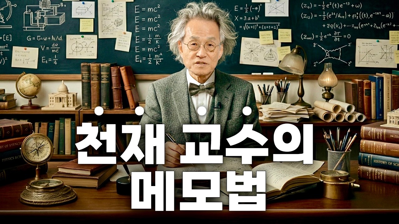 상위 1%의 학자는 어떻게 노트할까? 최재천의 아마존 | 전지적 관찰자 시점