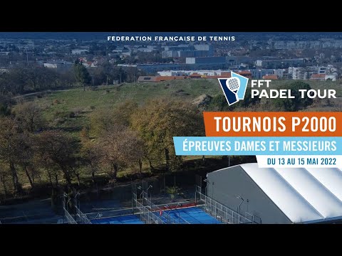 FFT Padel Tour Perpignan - 1/2 dames et messieurs - Piste centrale (piste 9)