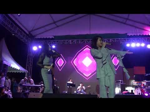 Ashanty dan Aurel  nyanyi lagu Dangdut