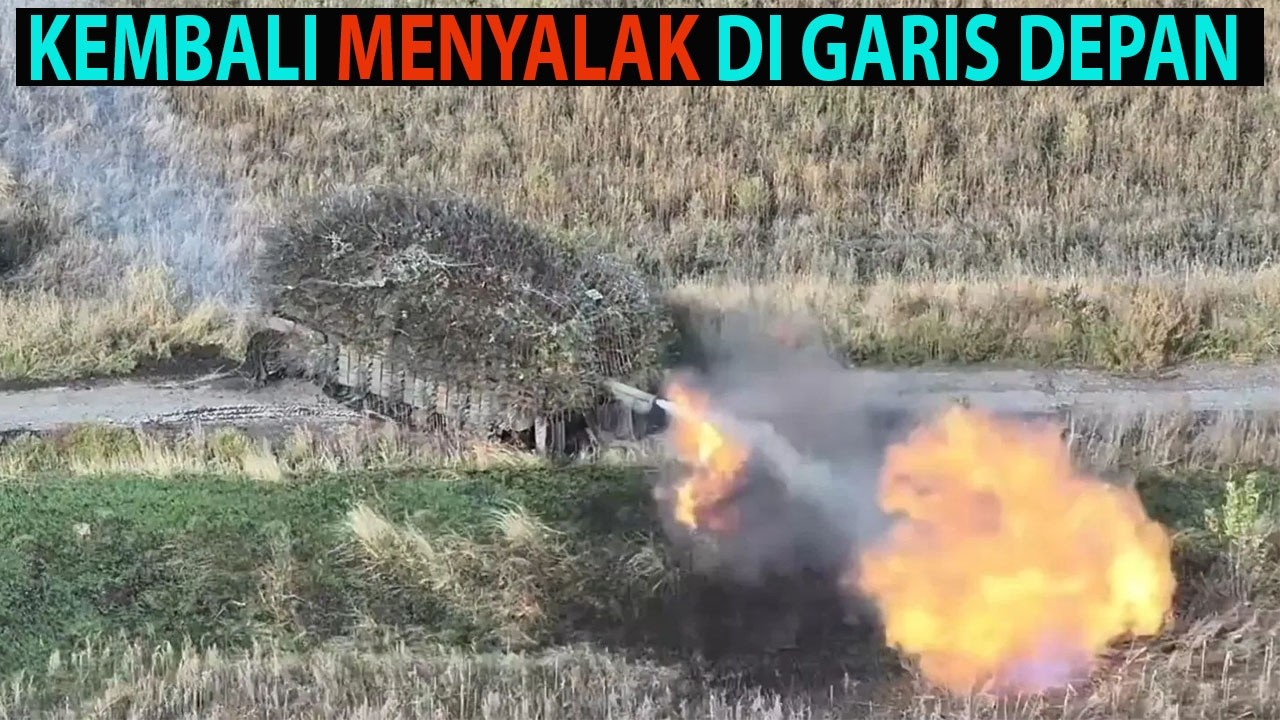 Proses Coba-Coba Mulai Berhasil, Tank Ukraina Semakin Menemukan Jalan ke Garis Pertempuran