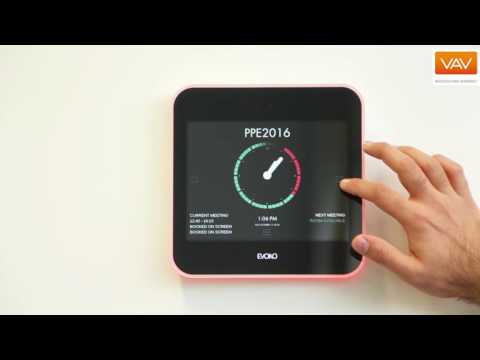 Evoko Liso Room Manager Anwendervideo VAV Medientechnik