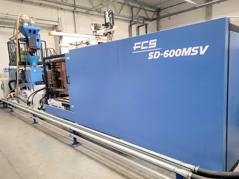 Plastics Injection Molding Machine FCS SD-600MSV 2015