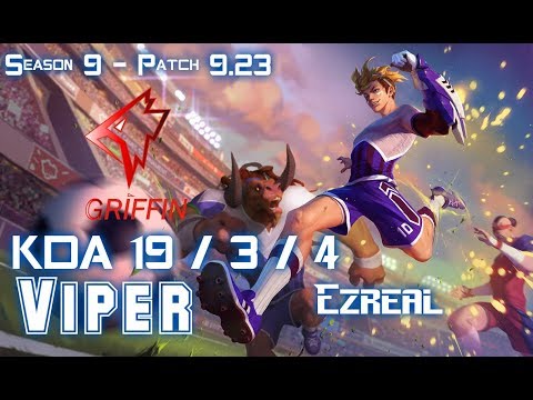 GRF Viper EZREAL vs LUCIAN ADC - Patch 9.23 KR NORMAL