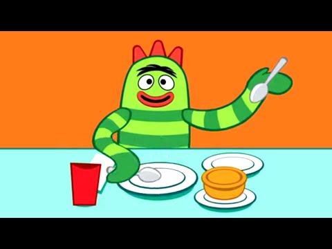 Yo Gabba Gabba em Português 410 - Restaurante | Episódios Completos | Temporada 4