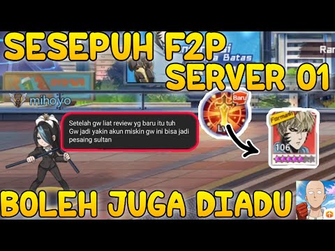 REVIEW SESEPUH F2P SERVER 01, SEREM SEREM COY ISINYA - One Punch Man The Strongest