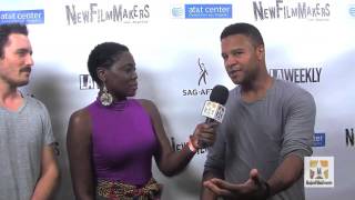 NewFilmMakers LA screenings, Sept. 2014, red carpet interviews video