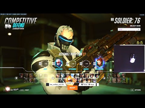 GALE CARRY SOLDIER 76 - 38 ELIMS! [ OVERWATCH 2 TOP 500 SEASON 3 ]