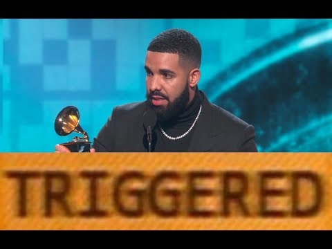 Drake gets Triggered Because he Got Cut Off During Grammys Speech